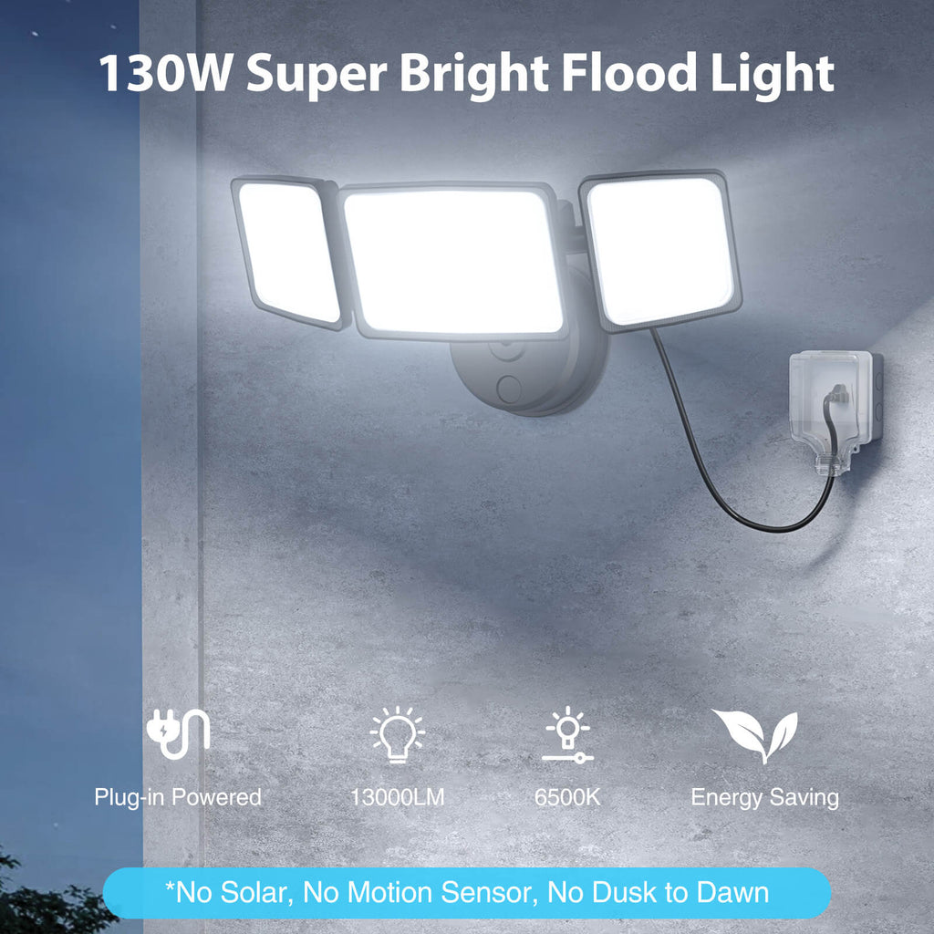 Onforu 130W LED Security Lights BD94