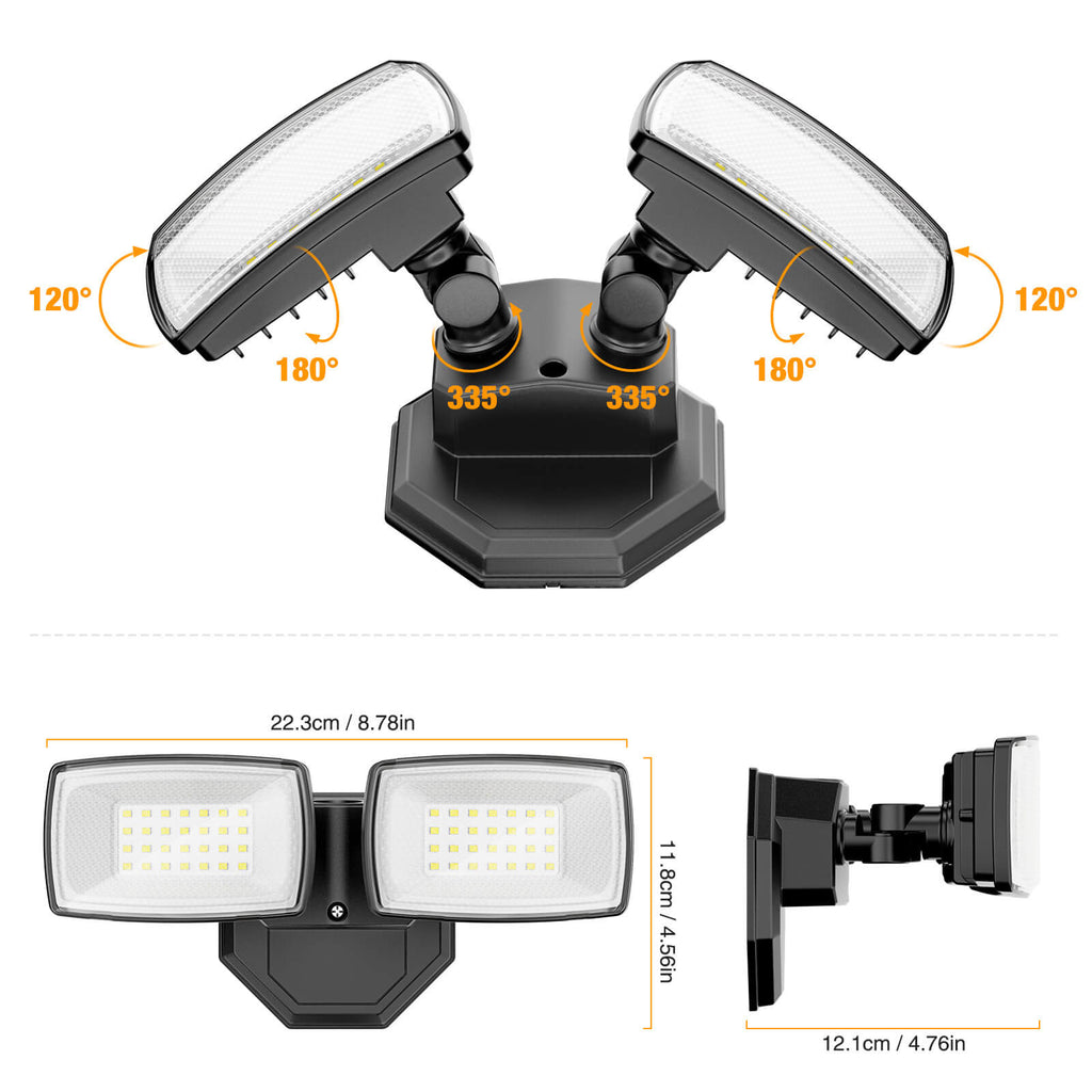 Onforu 32W LED Security Light BD97