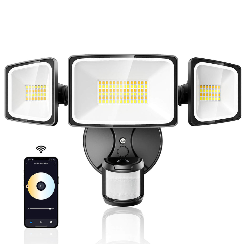 Onforu 55W Smart Motion Sensor LED Security Lights BD61