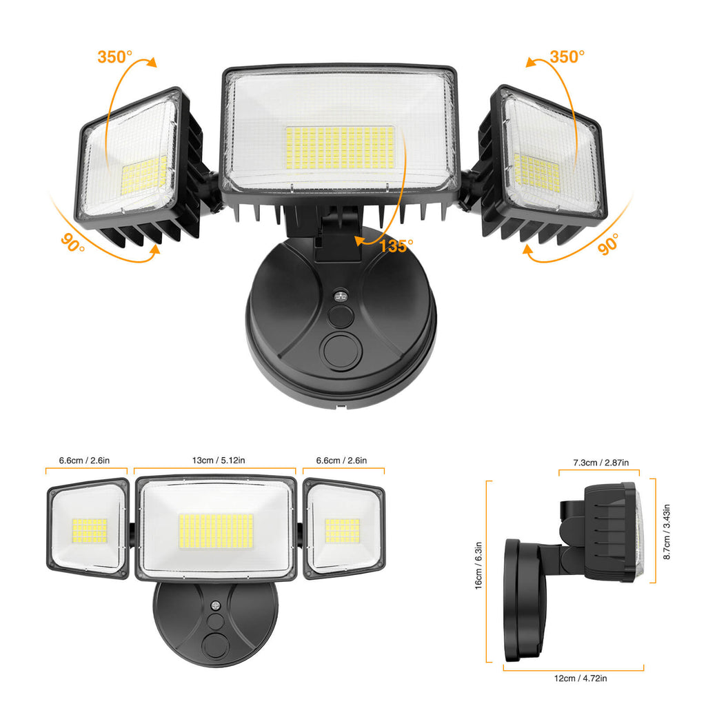 Onforu 80W LED Security Light BD82