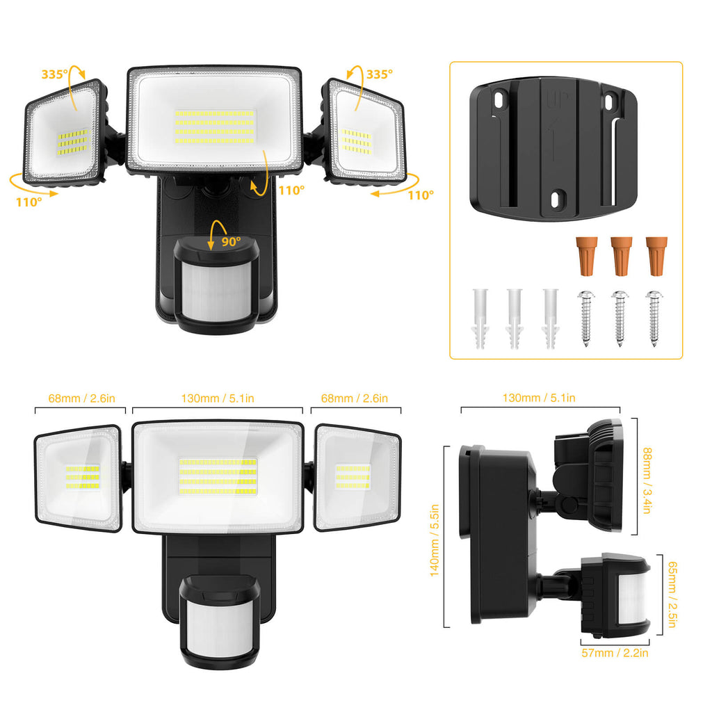 Onforu Battery Powered Motion Sensor Lights BD85