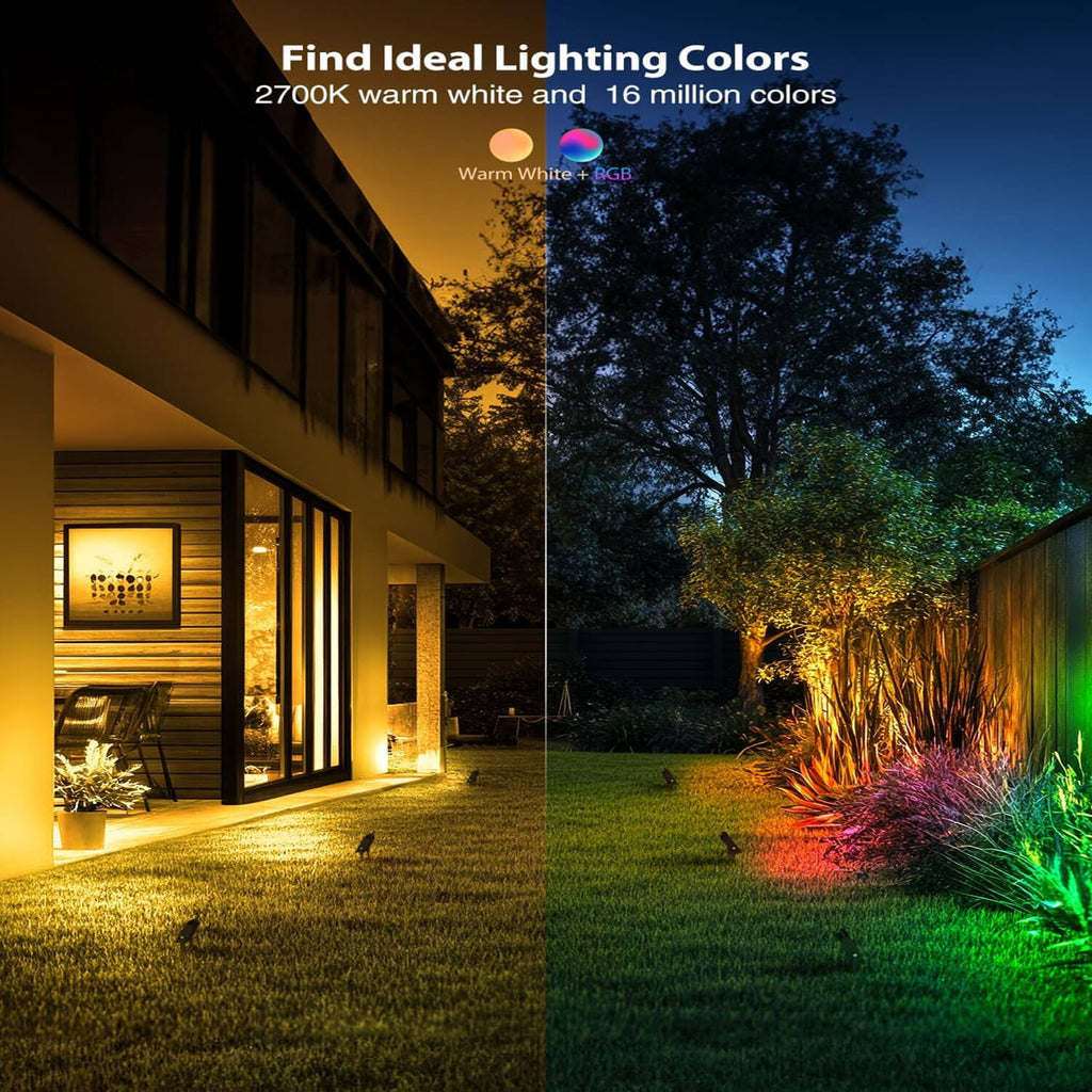 Soft white outdoor flood light sale
