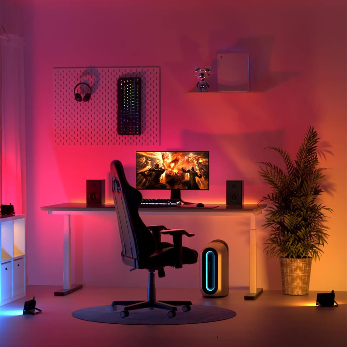 Brightness RGB LED Floodlight Adjustable