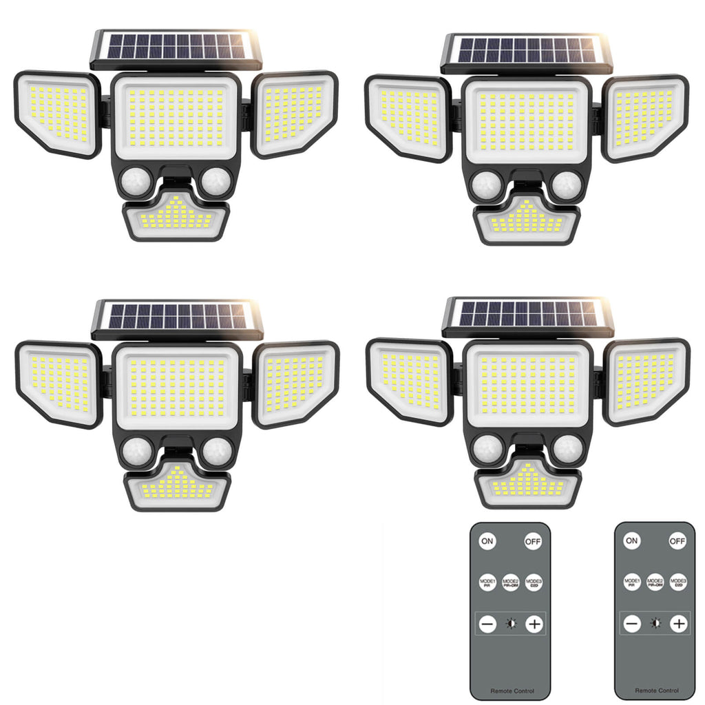 Onforu 4 Heads LED Solar Motion Lights TY22