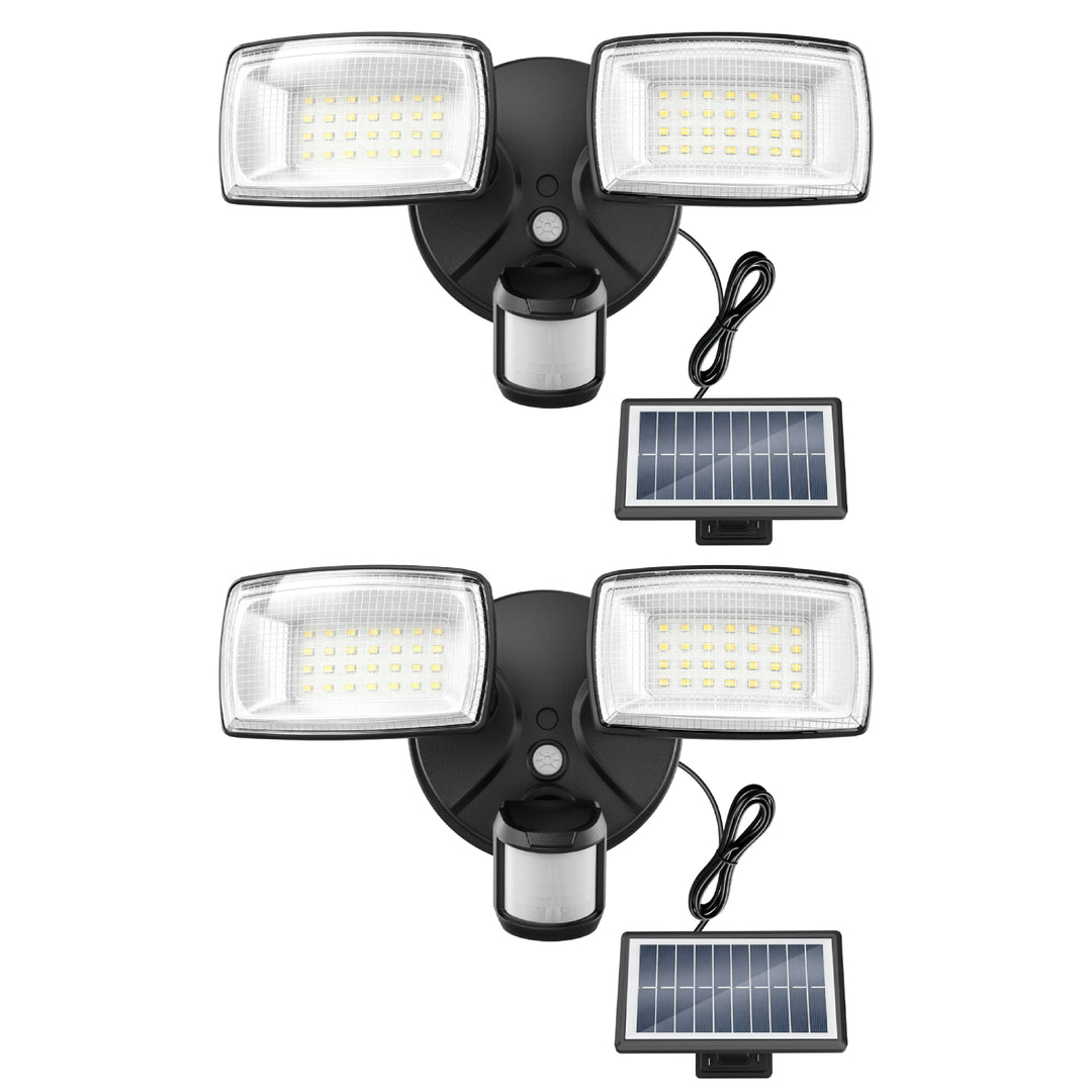 Onforu 36W Dual Heads Solar LED Security Lights TY30