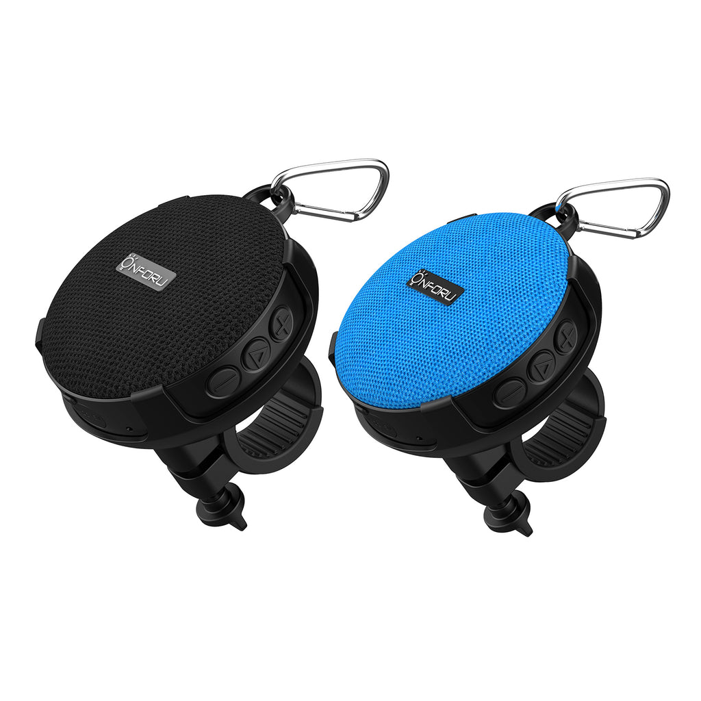 Onforu Waterproof Bluetooth Bike Speaker Blue + Black