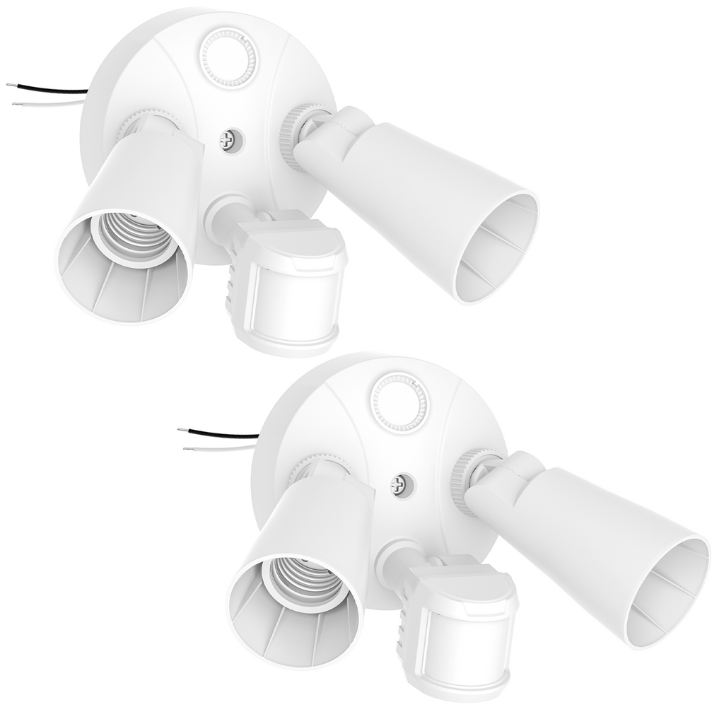 Onforu Twin Par Holder Motion Sensor Lights Hardwired