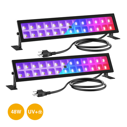 RGB & Black Light LED Light Bar