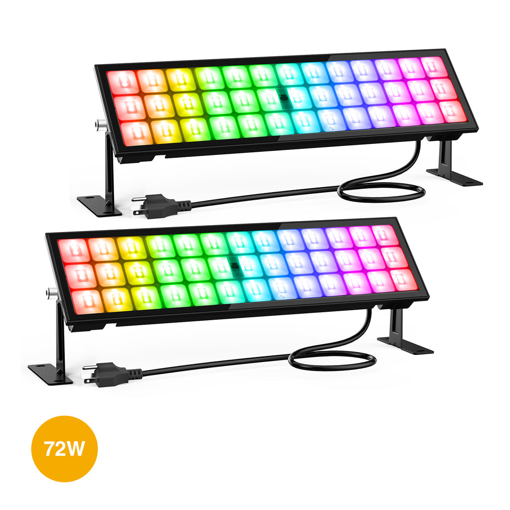 Onforu 72W RGB LED Light Bar CT18