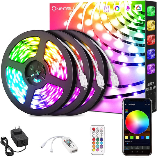 Onforu 49.2ft Smart WiFi LED Light Strip