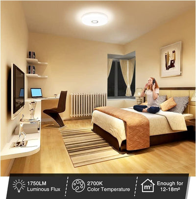 Onforu 18W LED Ceiling Light 2700K for EU