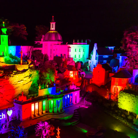 100W Color Changing RGB Flood Lights Landscape