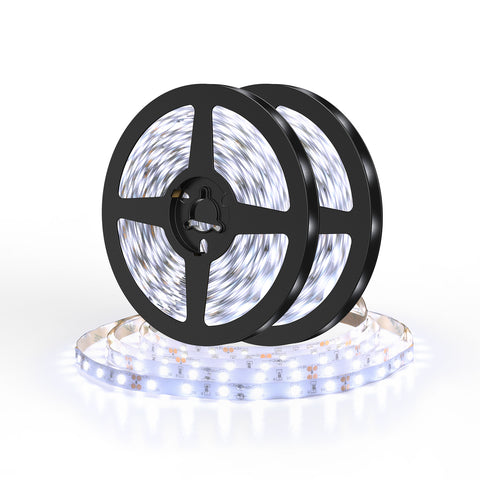 Onforu 65.6ft 6000K Daylight White LED Light Strip