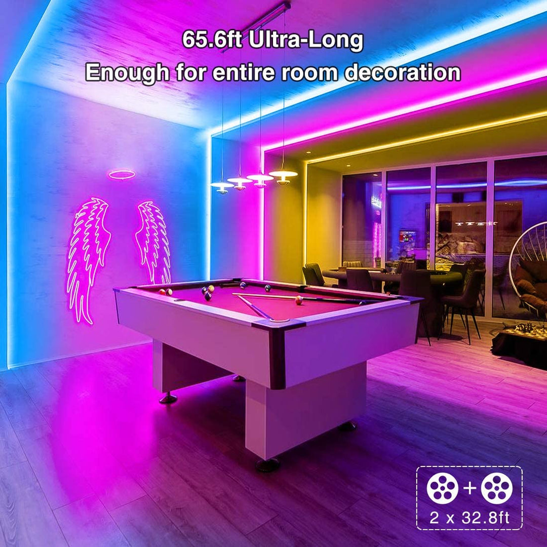 Onforu 65.6ft Smart WiFi LED Light Strip