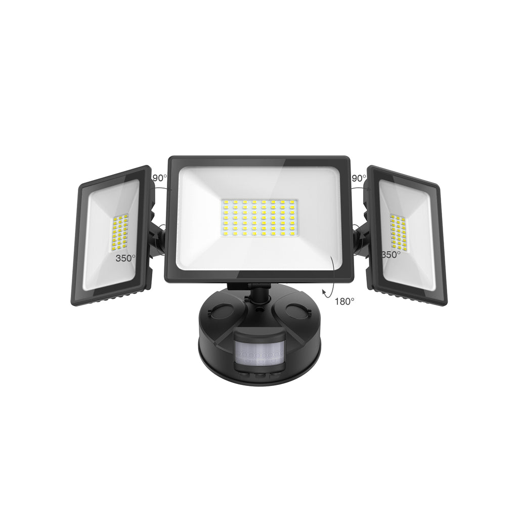 Onforu 70W Outdoor Motion Detector LED Lights with Flexible Heads