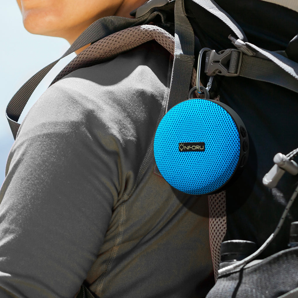 Onforu Bike Portable Waterproof Loud Bluetooth Speaker  - Blue