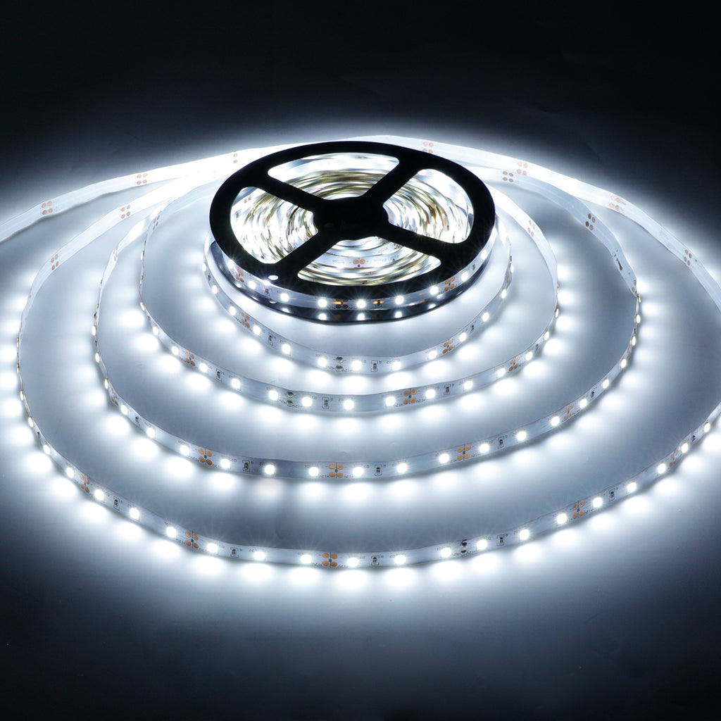 12V LED Strip Light, Clear Lens - Unswitched