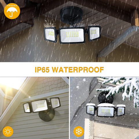 Onforu 36W LED Security Light IP65 Waterproof