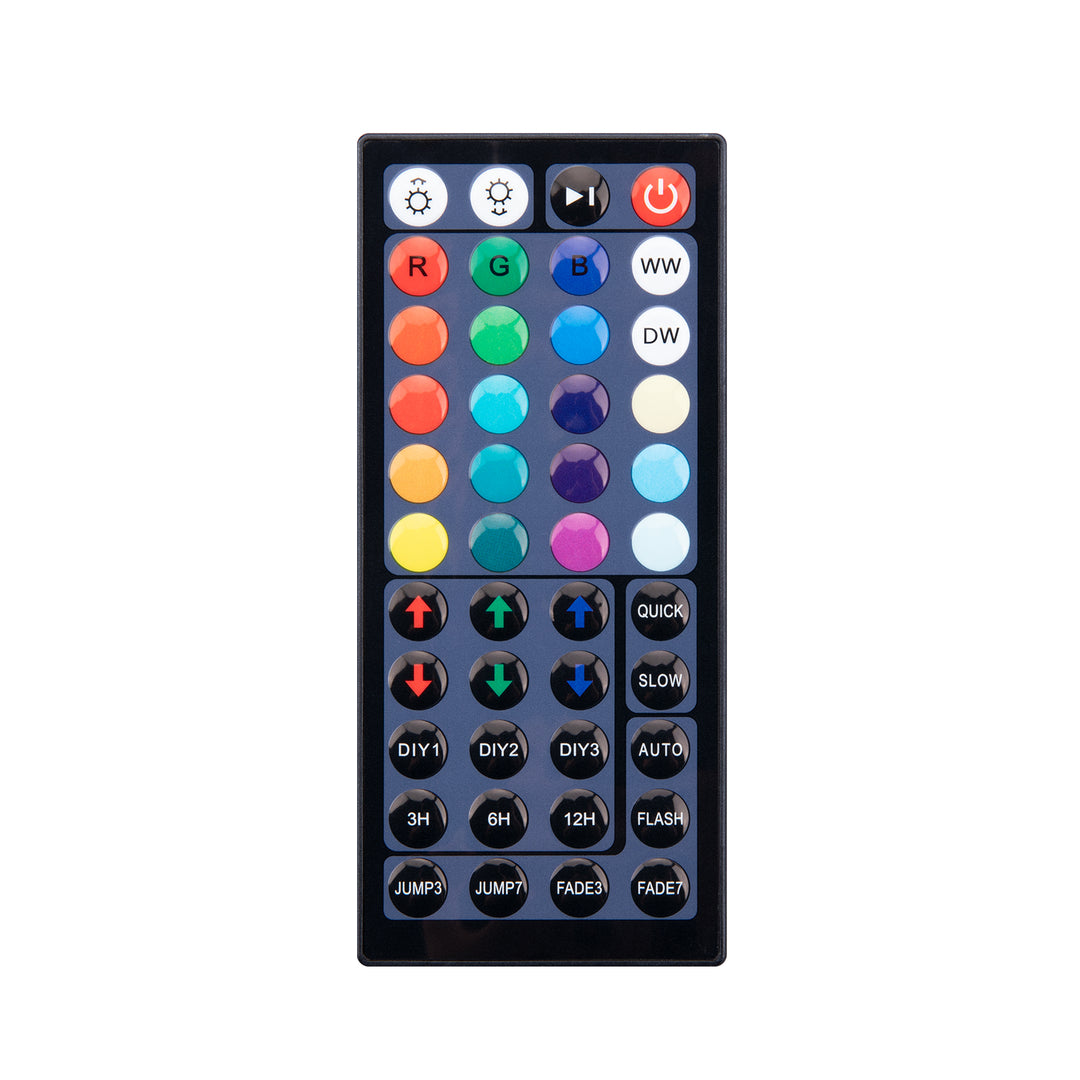 44 Key Led Remote Onforu 44 Key Remote for RGB Flood Light