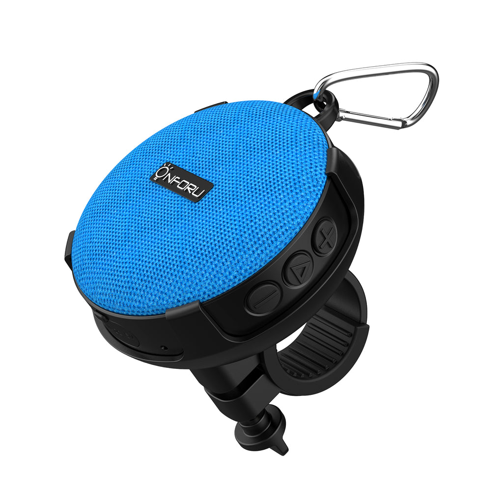 Onforu Waterproof Bluetooth Bike Speaker Blue