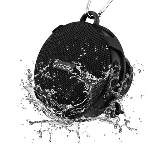 Onforu Black Wireless Small Bicycle Speaker Waterproof
